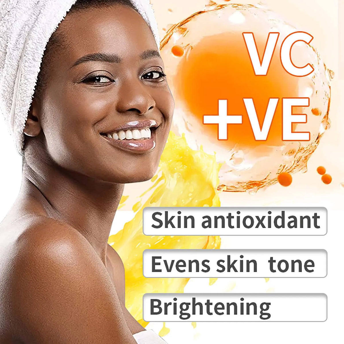 AILKE Vitamin C Brightening Moisturizing Women Skin Care Set, Anti Dark Spots, Nourishing Kit for Smooth, Even Radiant Skin Tone