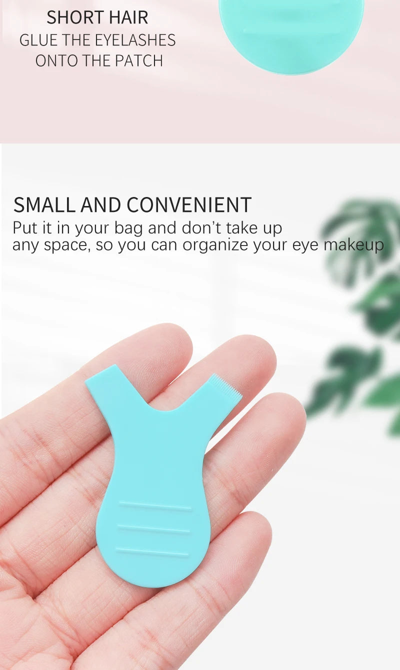 10/20 Pcs Reuseable Plastic Eyelash Brush Cleaning Y Shape Grafted lashes Mascara Brushes Eyelash Extension women Makeup Tools