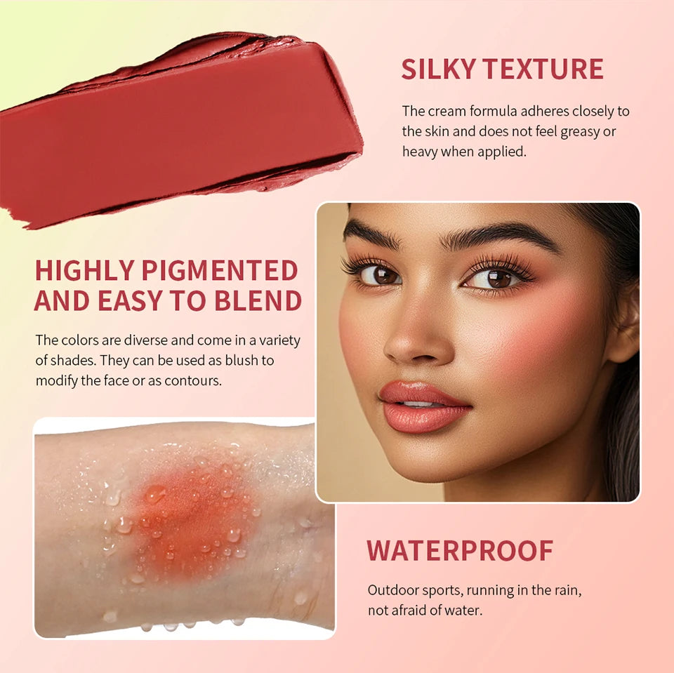 8 Shades Eyebrow Blush Palette With 3Pcs Makeup Brushes  Matte Shimmer Shadow Long Lasting Cosmetics Halloween Makeup Set