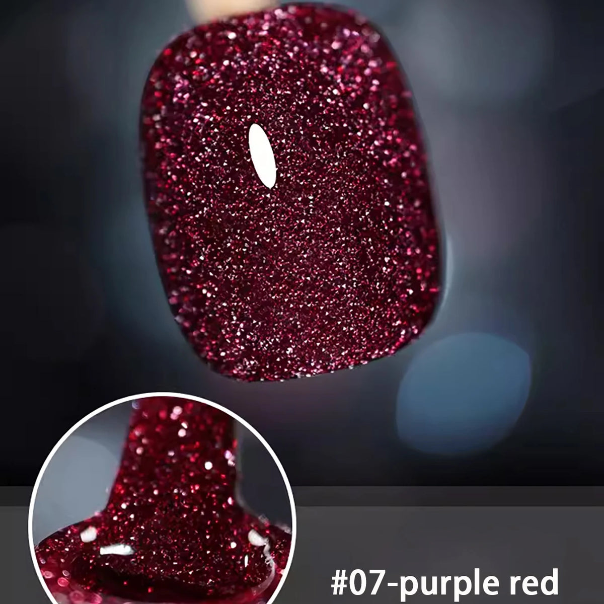 1-12pcs SHAKA Spring Broken Diamond Glue Brown Pink Red Gel Nail Polish 2026 New Atmosphere Essential For Christmas Nail Gel