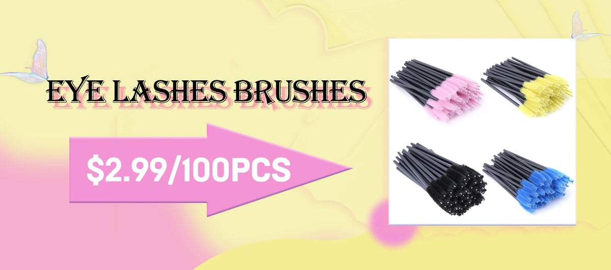 5/100 Pcs MicroBrush Eyelashes Extension Individual Lash Removing Swab Micro Brush For Eyelash Makeup Tools