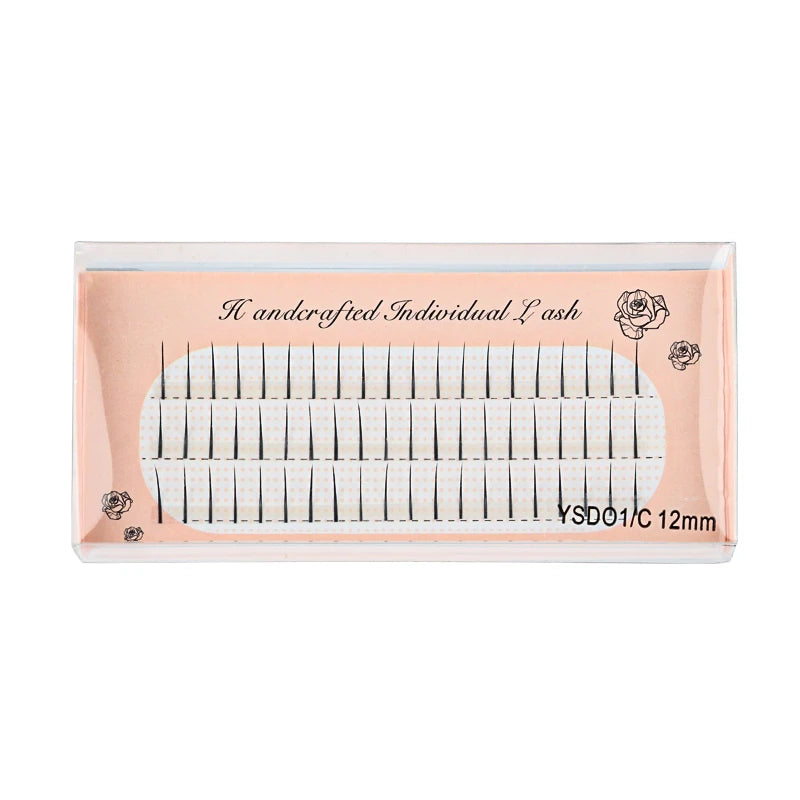 Individual Lashes 120 Clusters V-Shaped Lower Eyelashes 5/6/7mm Natural Lower Under Eyelash Easy Grafting Makeup Extension Tools