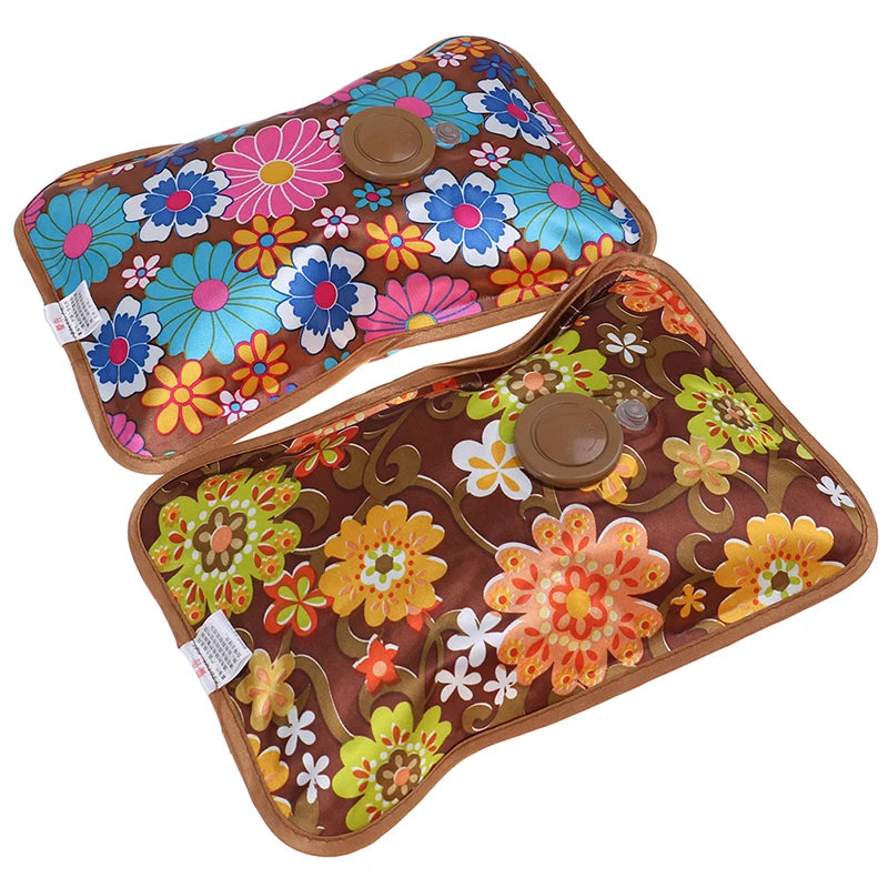 1 Set Rechargeable Electric Hot Water Bag Bottle Hand Warmer Heater Bags For Winter Hand Warmer Heat Pack Color Random