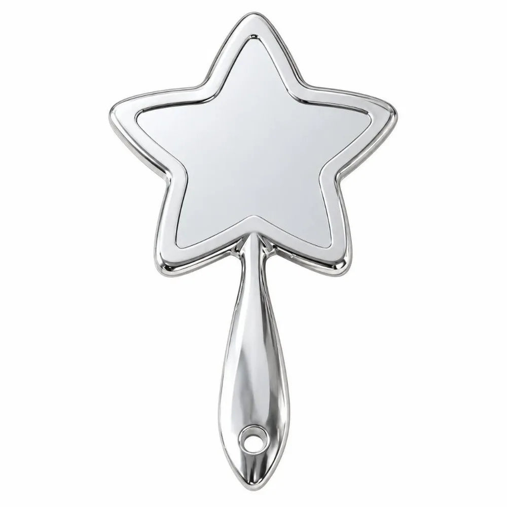 New Single-sided Handheld Mirror High-definition Portable Make-up Mirror Hanging Hole Wall Mountable Dental Mirrors Gift