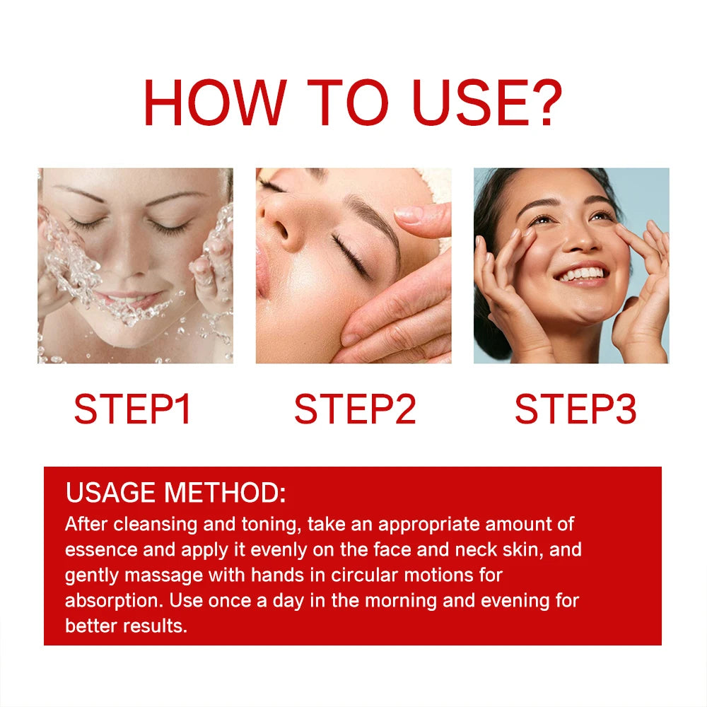 JUINHOU Natural Seabuckthorn Fruit Oil Kojic Acid Face Serum Deep Hydrating Skin Daily Facial Moisturizing For All Skin Types