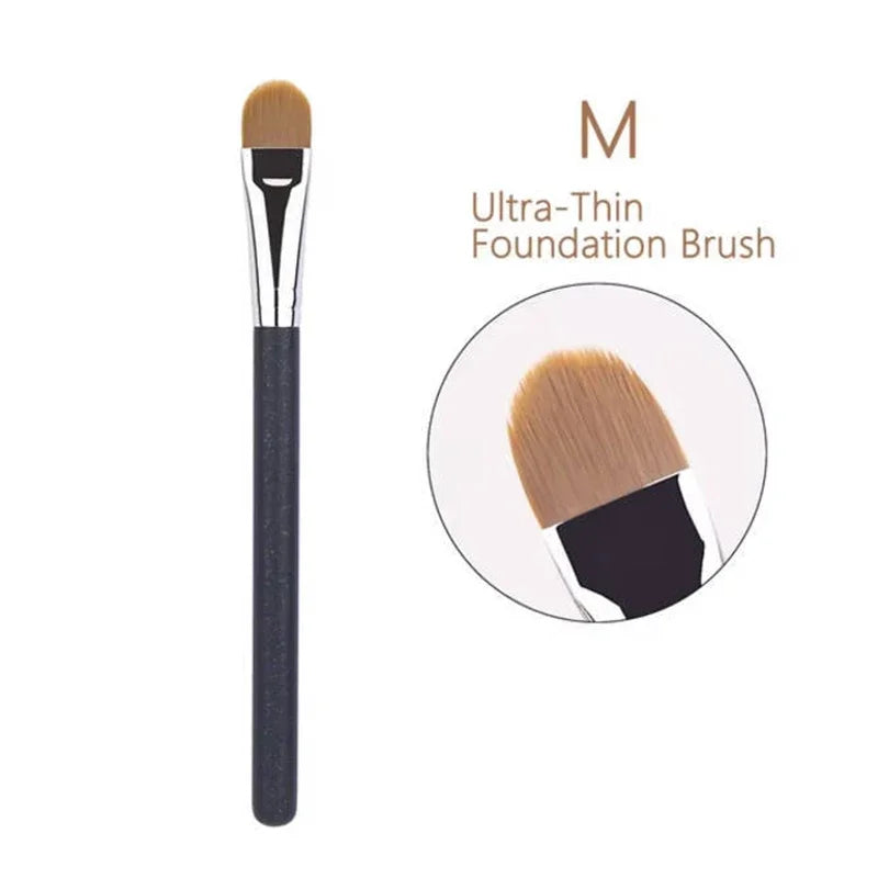 Ultra-thin Foundation Concealer Brushes 4-type Sizes Professional Liquid Foundation Cream Soft Hair Makeup Brush Make Up Tools