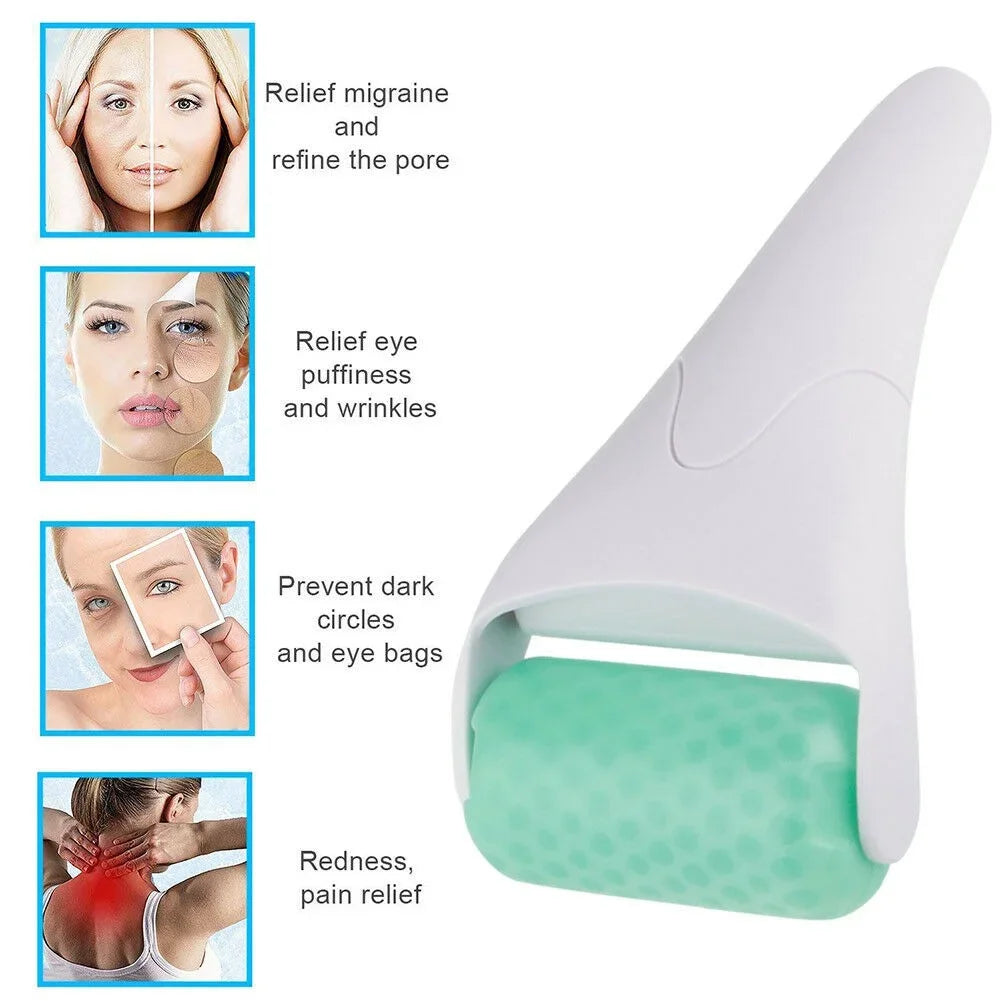 Ice Roller Massager Skin Lifting Tool Face Lift Massage Anti-wrinkles Pain Relief Face Skin Care Tools
