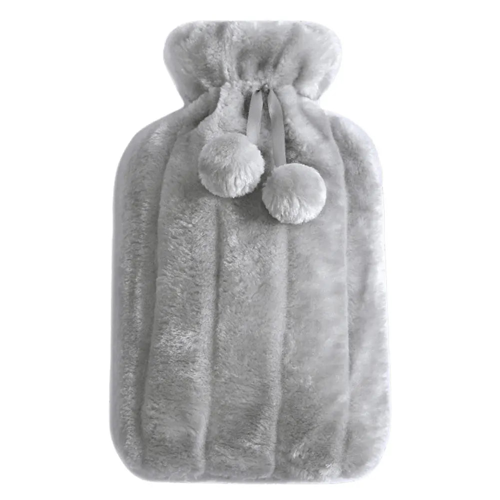 Hot Water Bottle Cover Warm Water Bottle Cover Thickened Hand & Feet Warmer Bag Cover Long Lasting Plush for Hot & Cold Compress