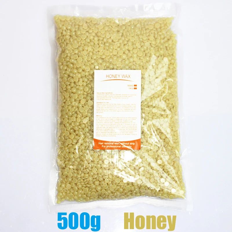 2026 1000g/500g/50g Wax Beans for Hair Removal Fast Painless Body Bikini Wax for Heater Machine Use in Beauty Salons And Home