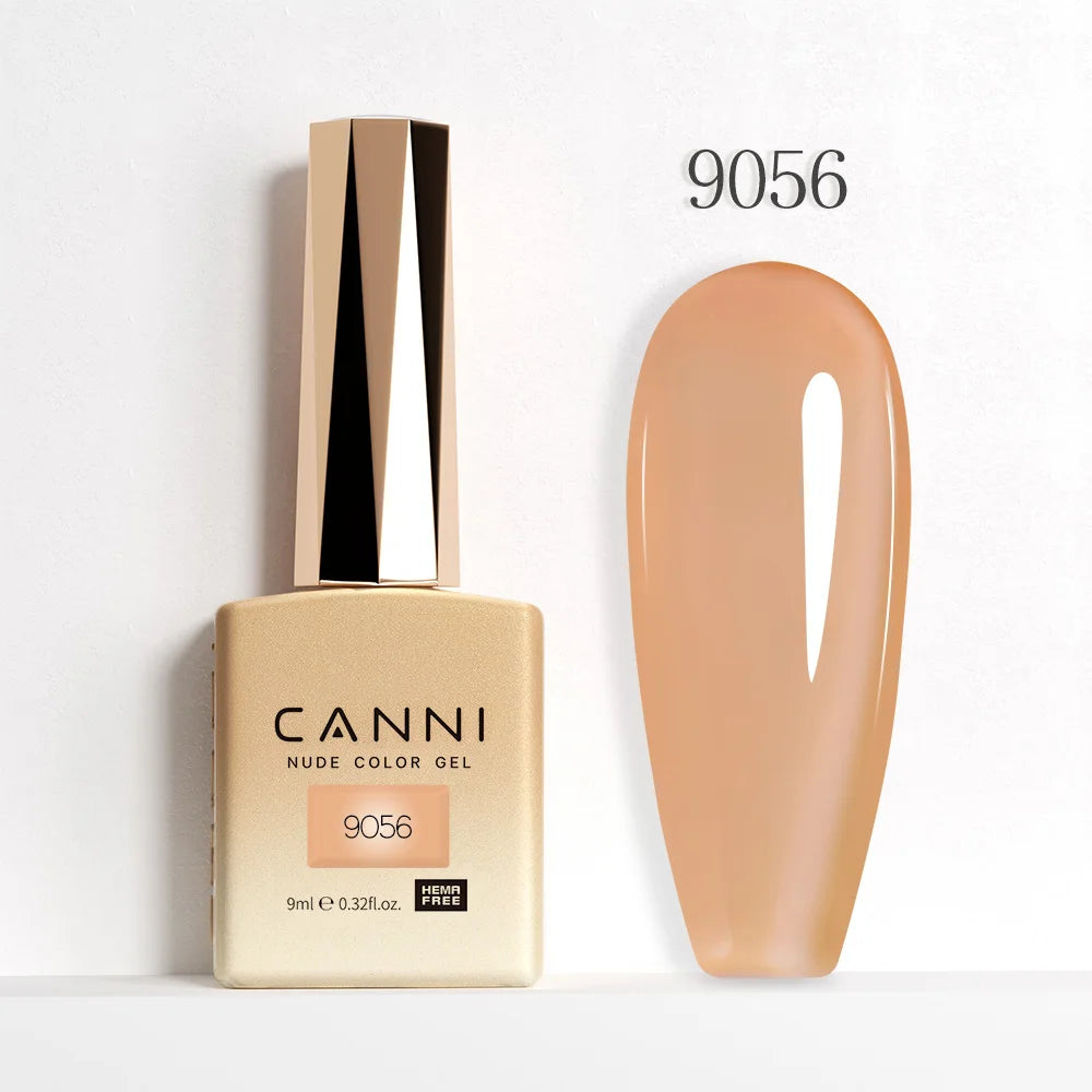 CANNI Christmas Color Gel Polish 9ml Hema Free TPO Free Nail Gel Polish Winter Colors Semi Permanent Gel Super Texture Brush