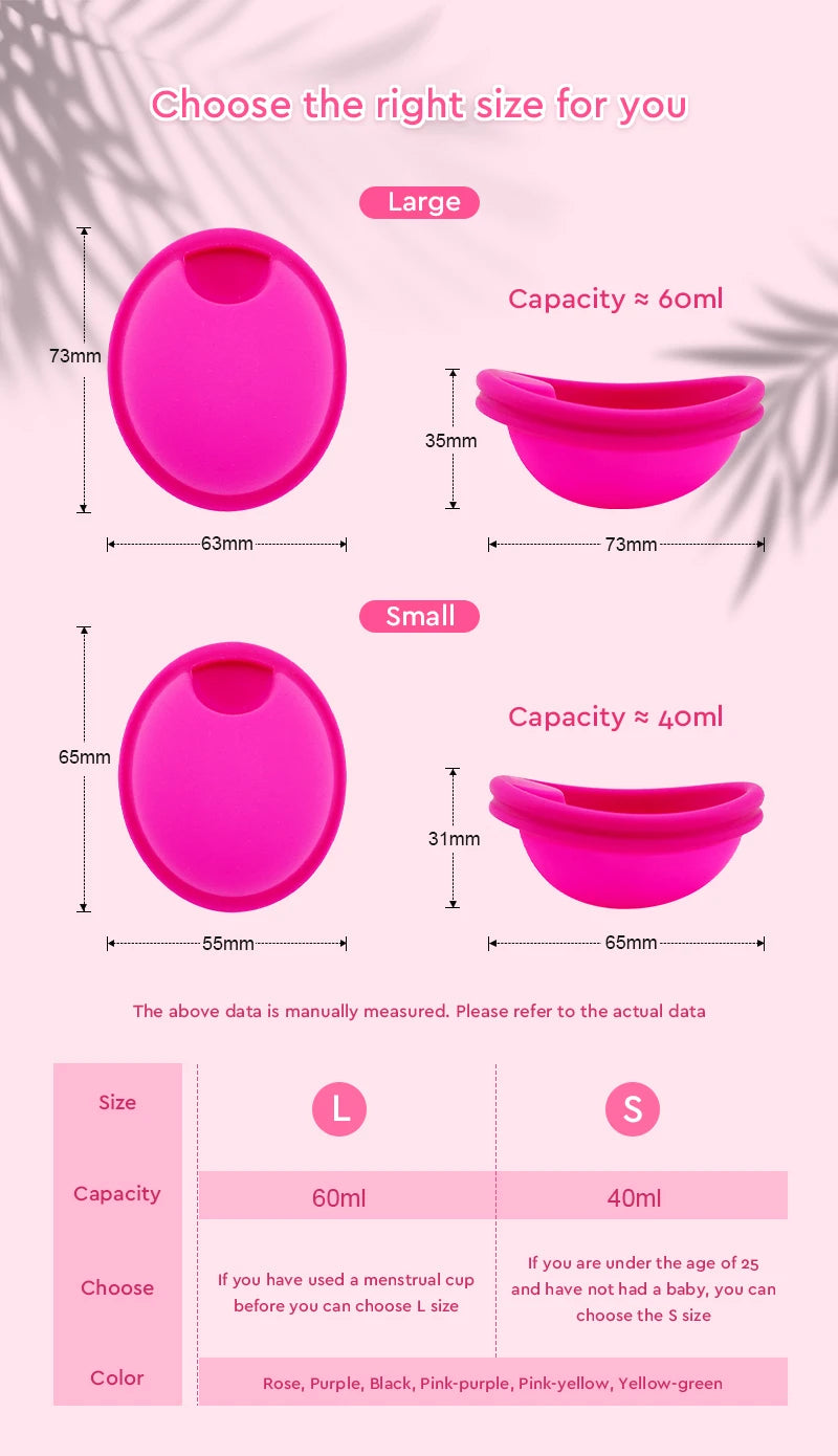 10pcs Flat Menstrual Cups Medical Silicone Period Disk Menstruation Collector Menstrual Disc Reusable Disco Femenino