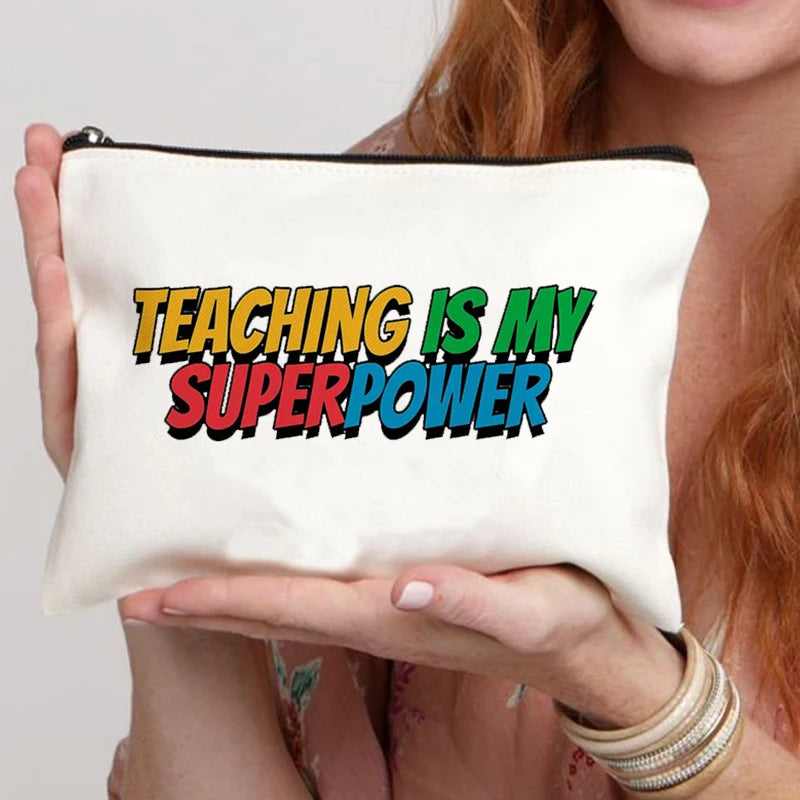 Lipstick Bag Travel Makeup Bag Makeup Bag Bags Women School Teacher Gift Cosmetic Bag Pouch Wallet Portable Organizer Pouch Bag