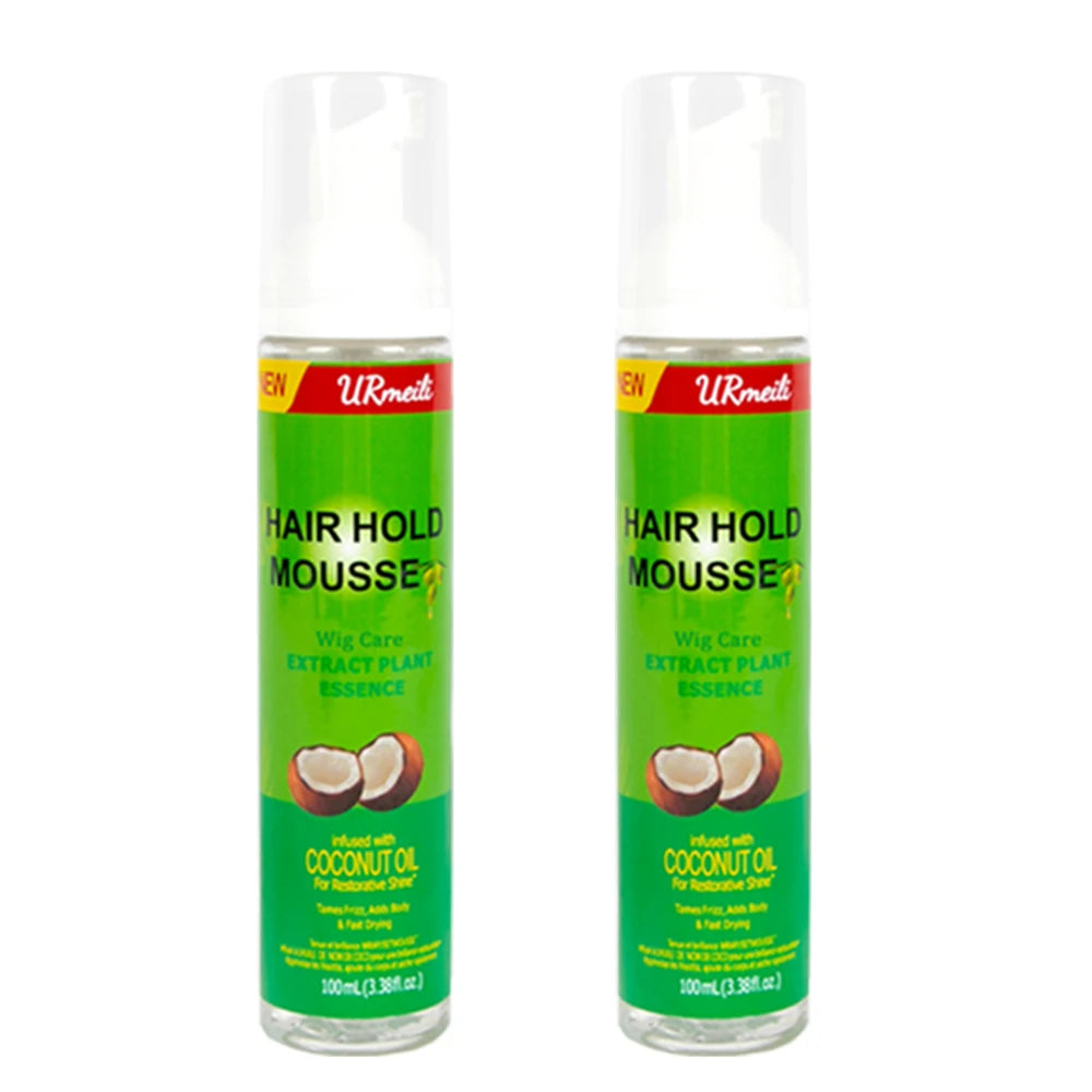 Curl Mousse For Frizz Control Hair Styling Mousse 100Ml Refreshed Defined Curly Hair Foam Pleasant Scent Olive Oil Hair Mousse