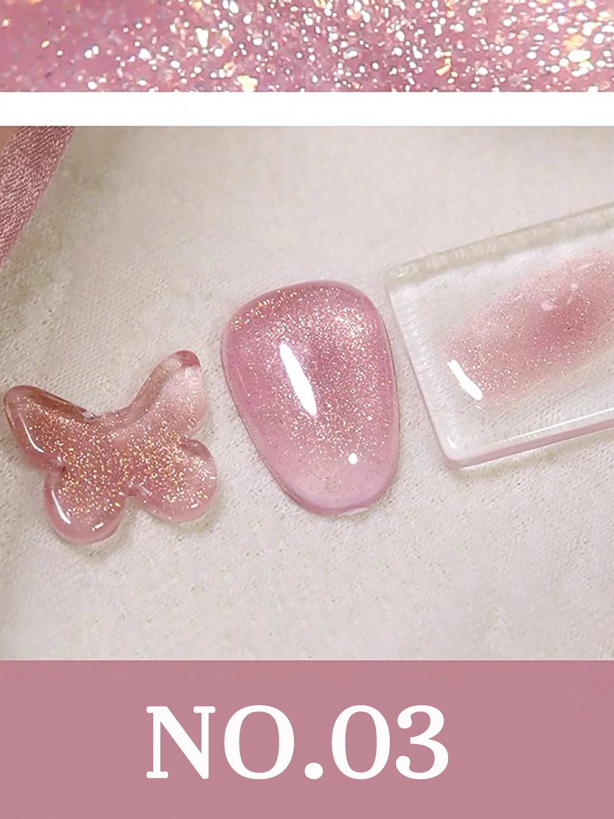 1-12pcs TC Summer Blue Glass Bead Cat Eye Gel Nail Polish Flash White Spar Nude Color Magnet Nail Art Gel Salon Christmas Nails