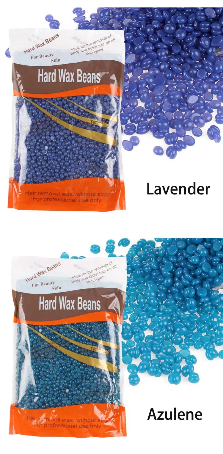 2026 Depilatory Wax Beans Hard Wax for Heating Machine Painless Hot Film Bikini Line Face Legs Body Hair Removal Treatment