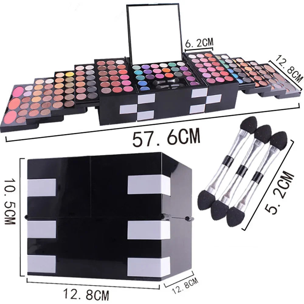 Best-Selling Popfeel Makeup Kit Full Set Eyeshadow Eyeliner Lip Gloss Christmas Valentine Day Halloween Gift for Women Cosmetics