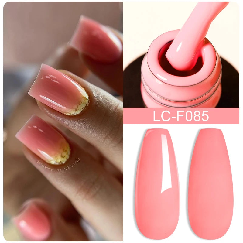LILYCUTE 7ml Top Coat Function Gel Nail Polish Semi-permanent Soak off Reinforcement Base Gel For Nails Tools Gel Varnish