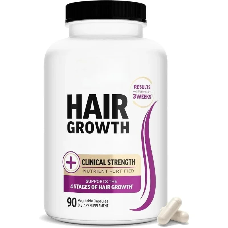 Hair Wellness Multivitamin – with Biotin, Collagen & Botanicals – Supports Healthy Hair – 90 Vegetable Capsules