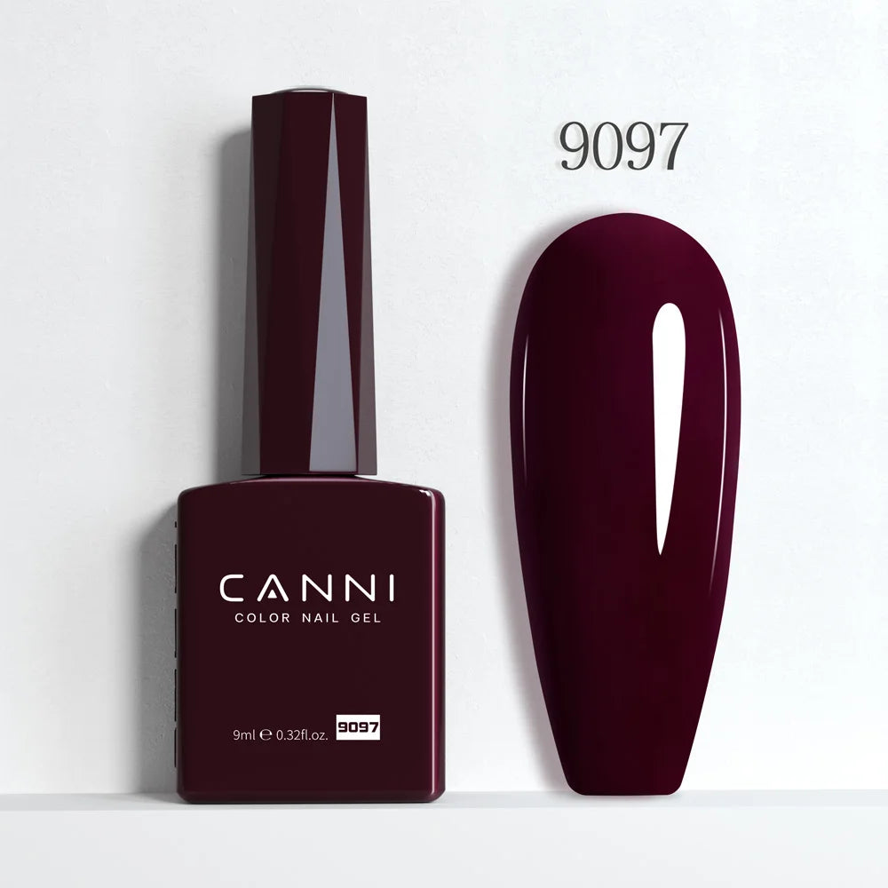CC5 CANNI Nail Gel Polish HEMA FREE Christmas Red Winter Color Nail Gel Polish New Year Gel Design Soak Off UV LED Varnish 9ml
