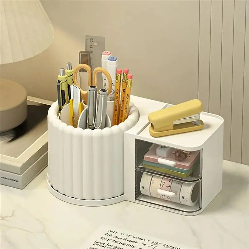 ABKW-Drawer Cosmetic Storage Box Large Capacity Makeup Organizer Home Skin Care Desktop Lipstick Brush Storage Tool