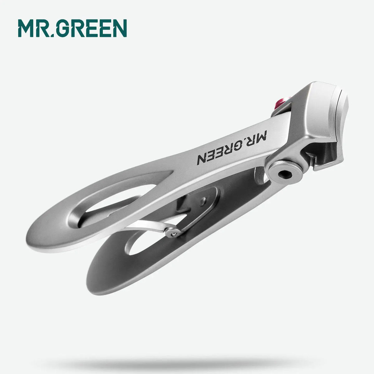 MR.GREEN Nail Clippers Trimmer Stainless Steel Nail Tools Manicure Thick Nails Cutter Scissors with Glass Nail File