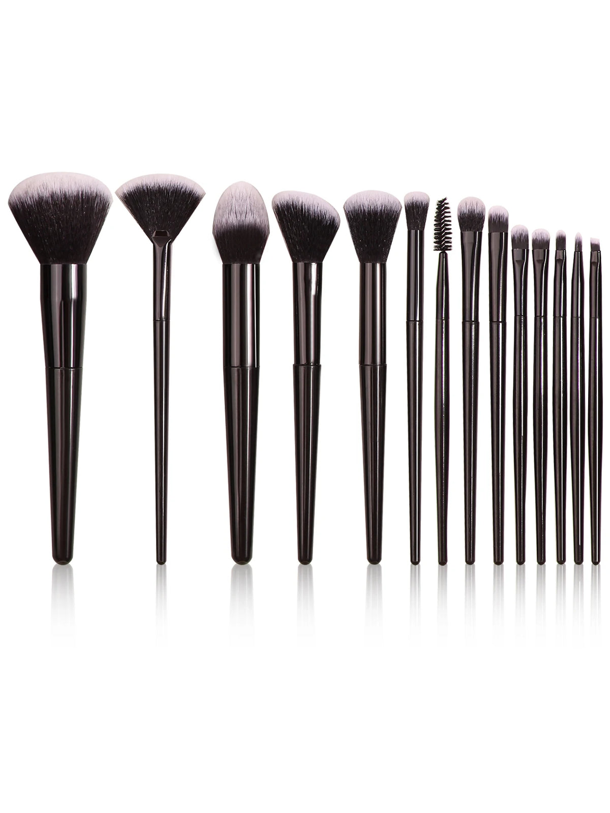 3~21pcs Fashion Makeup Brsuh Set Soft Hair Cosmetic Brushes With Makeup Brush Holder Beauty Egg And Powder Puff