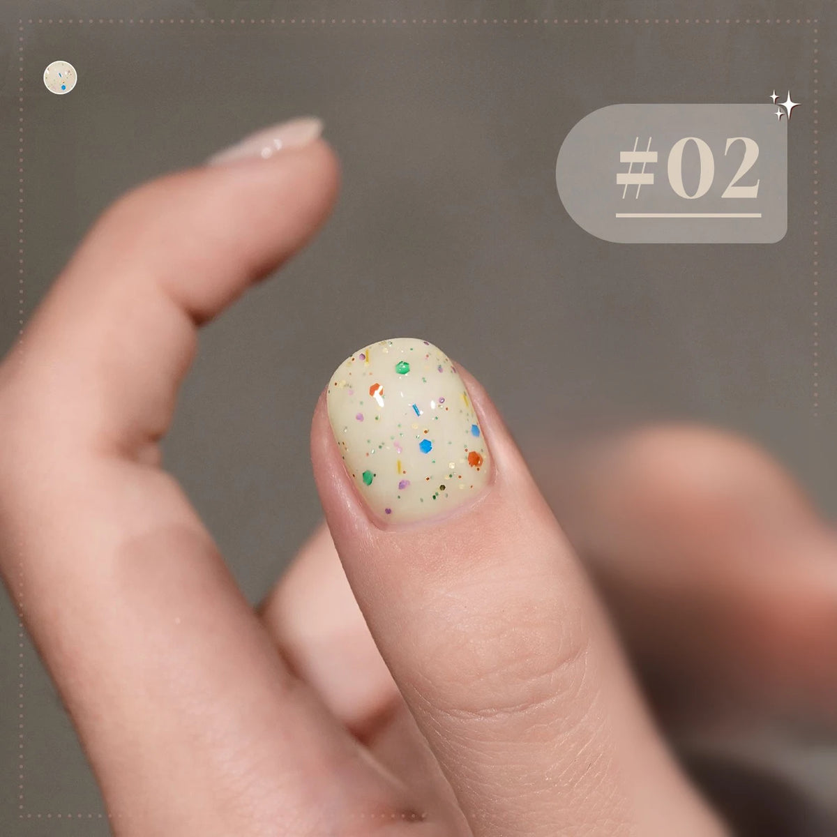 MIANEL 10ml 1-12pcs Christmas Nails Gold Sequins Nail Polish Gel Vernis Semi Permanent Nail Art Soak Off LED UV Nail Polish Gel