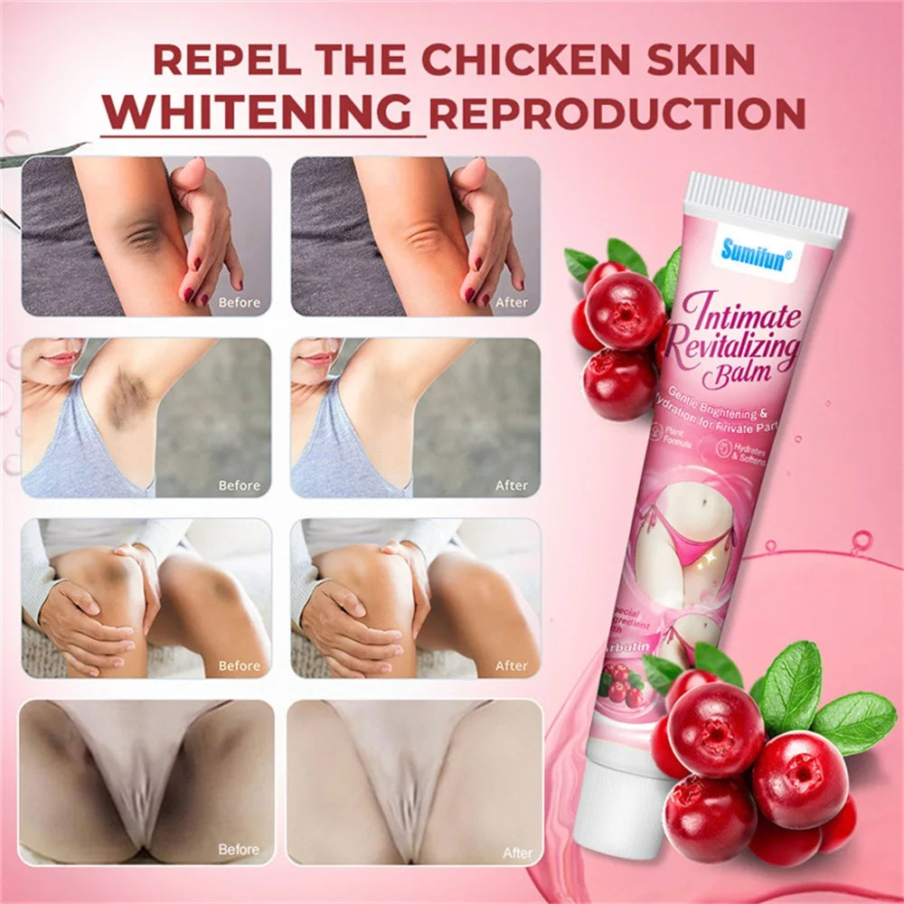 Body Whitening Cream Arms Thighs Underarm Knees Whitening Essence Cream Brighten Moisturizing Body Korean Skin Care Products New