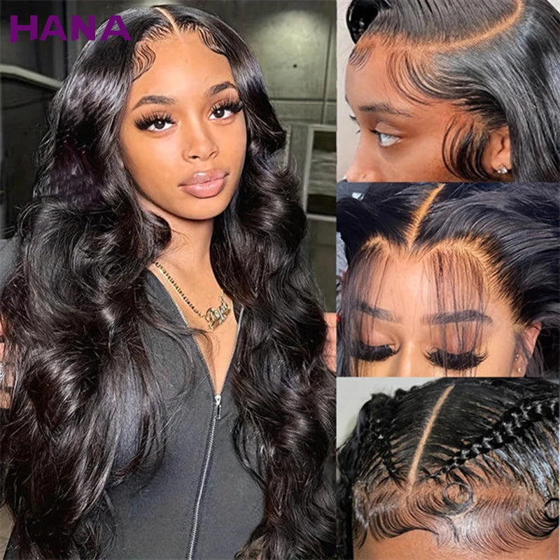 Highlight Ash Brown Blonde Colored 13X6 Lace Frontal Wig Bleached Knots 7X5 Lace Closure Wig Human Hair Drawstring Wig For Women