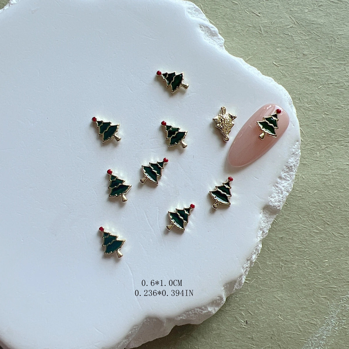 Nail Art Christmas Snowman Tree Gift Snowflake Deer Basic Design Deco Metal Charms Nail Deco Nail Art