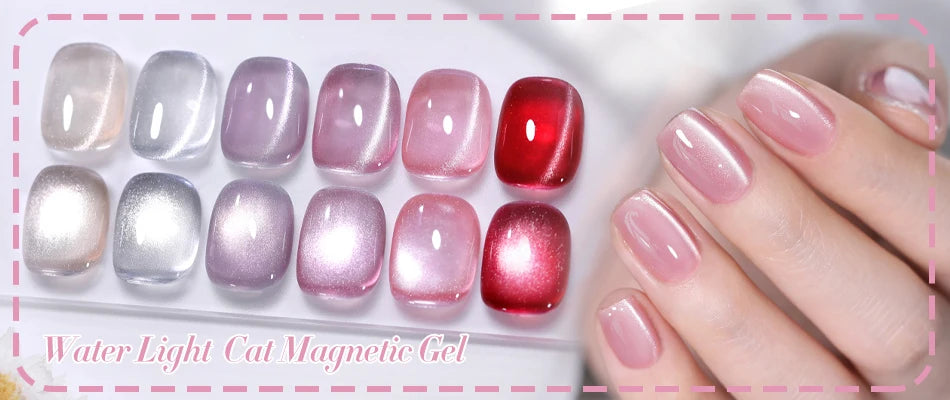 BORN PRETTY Jelly Nude Gel Nail Polish 10ml Light Pink Peach Translucent Color UV Light Cure Gel Varnish Nail Art DIY at Home