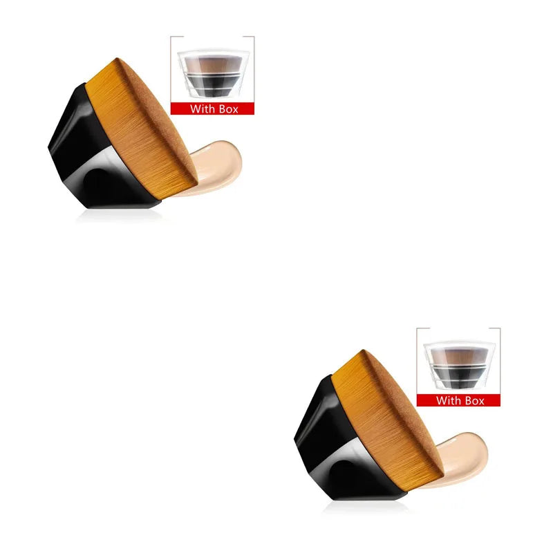 New Magic Makeup Brush Beauty Powder Face Blush Brushes Portable Professional Foundation Brush Large Cosmetics Soft Base Make up