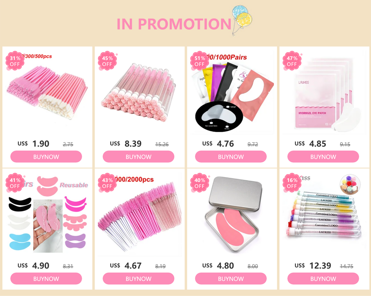 Eyelash Brush Mascara Wands Spoolies Eyebrow Lash Cleaning Brushes Applicator Makeup Tools 50/1000/2000pcs