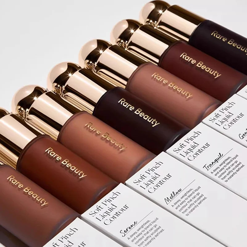 Fashion Rare Beauty 3D Face Contour Bronze Shade Smooth Lasting Natural Nose Shadow Waterproof Face Highlight Brighten Makeup