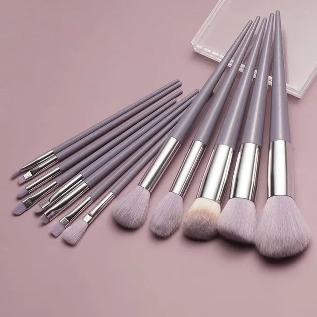 8-13 Pcs Soft Makeup Brushes Set for Foundation Blush Powder Eye Shadow Highlighter Blending Make Up Cosmetic Brush Beauty Tools