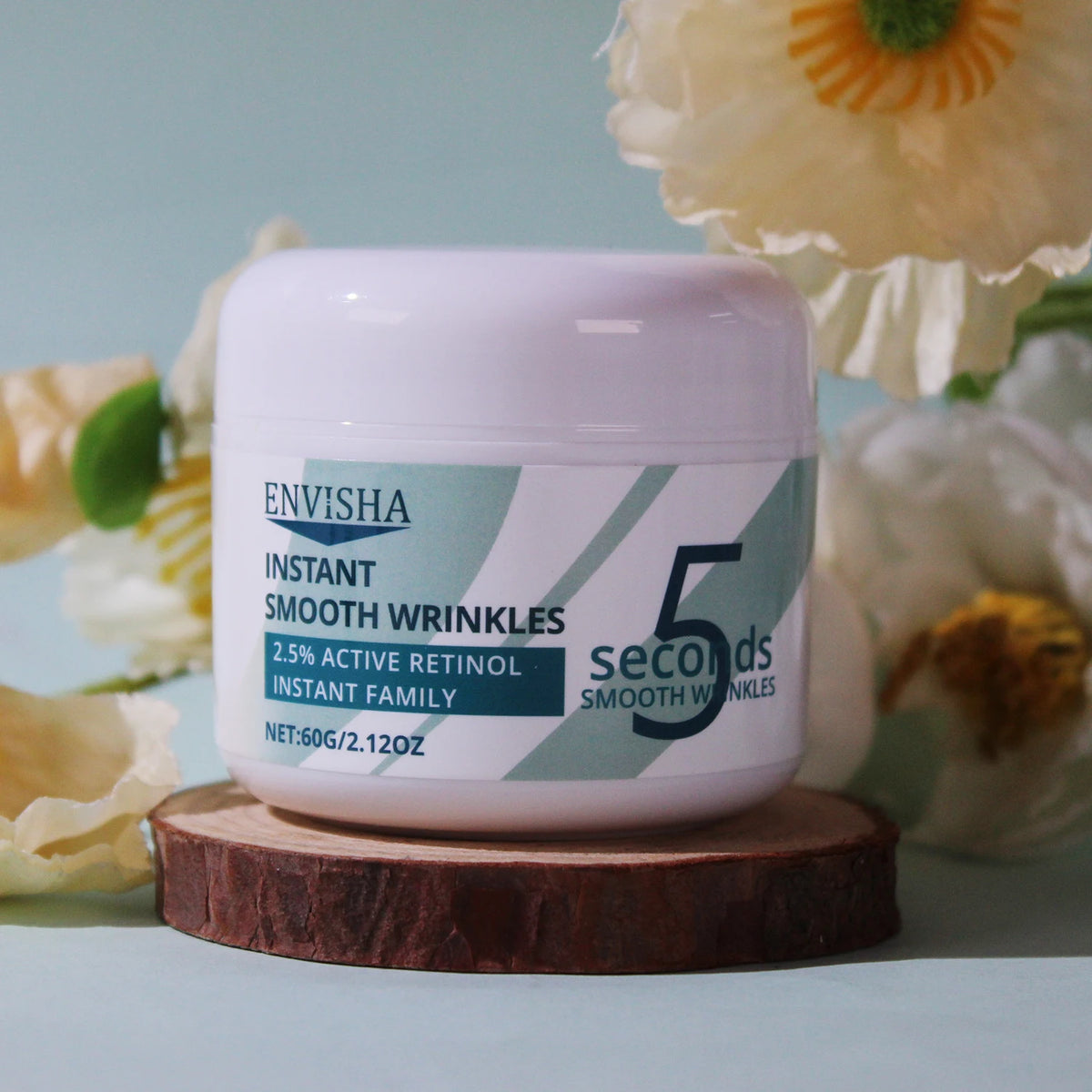 ENVISHA Retinol Cream Instant Firming Face Skin Smoothing Moisturizing Care Lifting Fade Fine Lines Improve Dullness Brightening