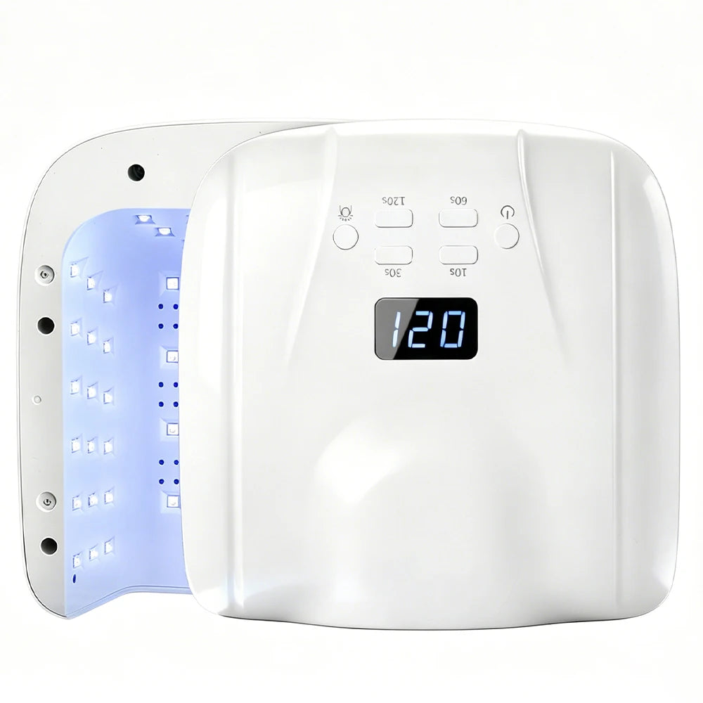 Dual Use Nail Lamp Cordless Manicure Dryer Wireless UV Light 78LEDs Fast Nail Gel Curing Smart Auto Sensor With Single Thumb Nai
