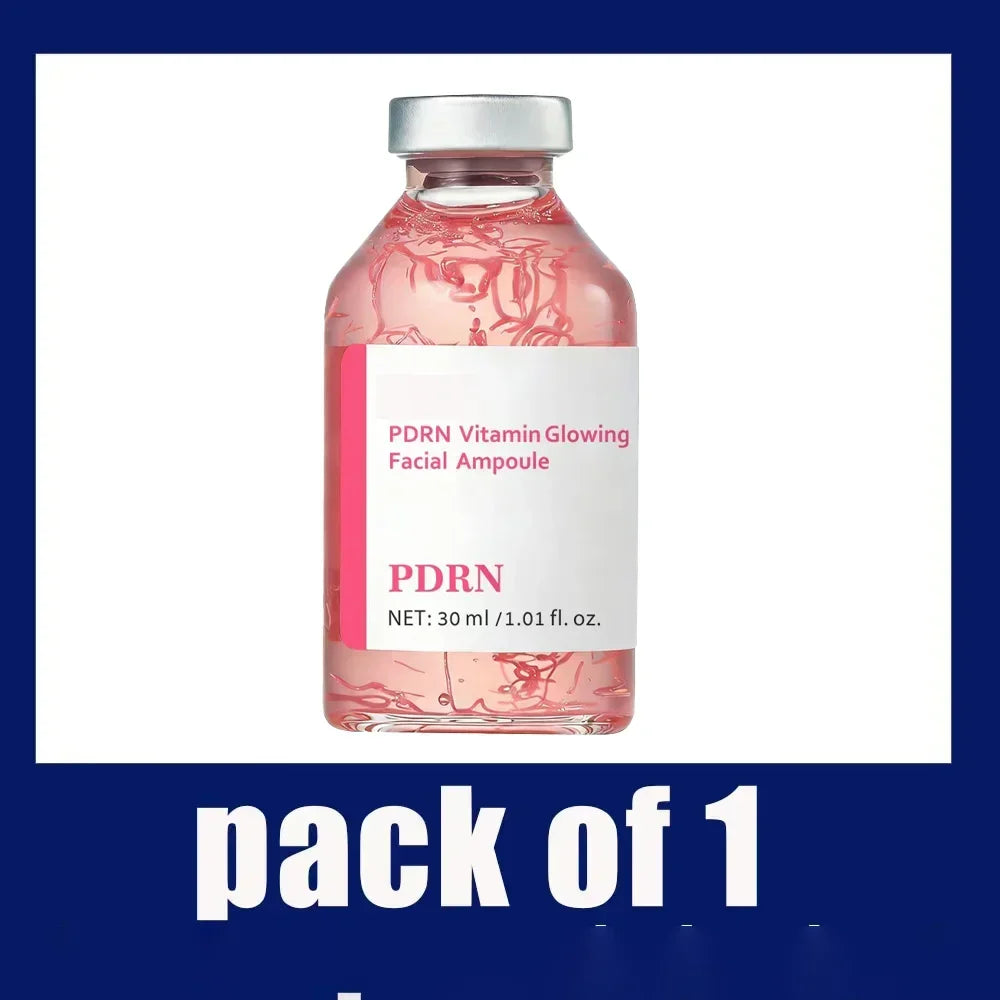 Deep Collagen Peptide Pink PDRN Ampoule Essence Intensive Brightening Moisturizing Firming Smooth Fine Lines Daily Facial Care