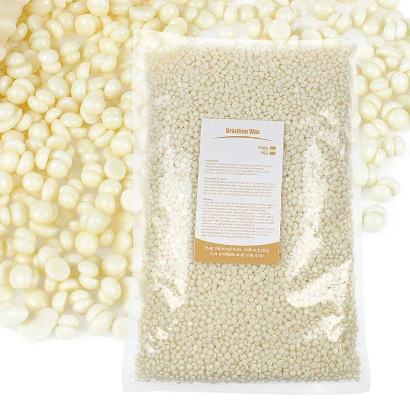 2026 1000g/500g/50g Wax Beans for Hair Removal Fast Painless Body Bikini Wax for Heater Machine Use in Beauty Salons And Home