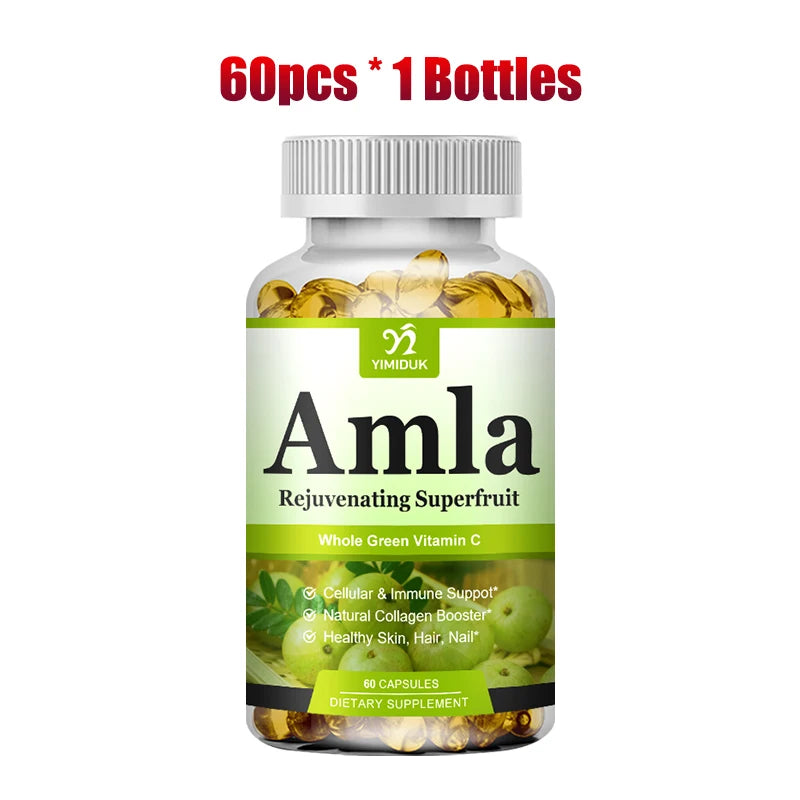 Buy 2 Get 2 Free! Pure Amla Vitamin Capsules, Boosts Immunity, Enhances Digestion, Natural Vitality & Wellness Support