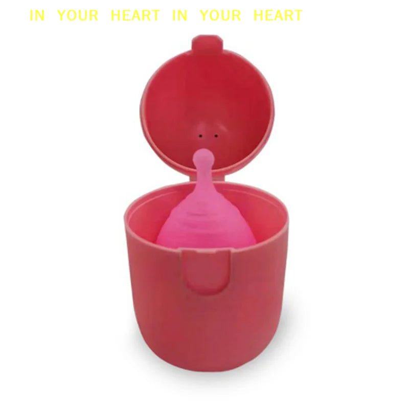 Portable Menstrual Cup Sterelizer Disinfection Box Storage Bag Period Cup Case