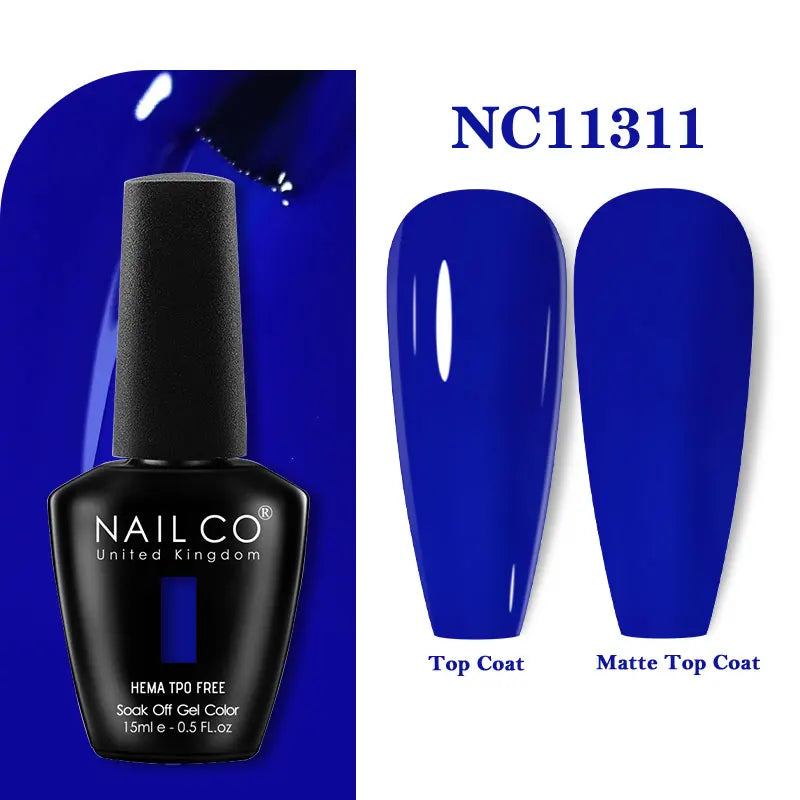 NAILCO 15ml TPO-Free Nail Gel Polish Vernis Semi Permanent Nails Art Manicure Design Hybrid Remover Gel Top Coat Ongle Gel UV