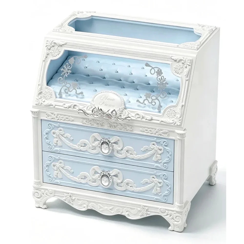 Snowflake Ballet Series Large Box Cosmetic Case Knight Unicorn Series Cosmetics Storage Empty Box Original Box Shipped