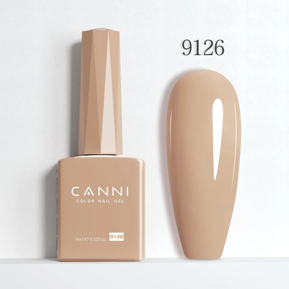 CANNI Christmas Color Gel Polish 9ml Hema Free TPO Free Nail Gel Polish Winter Colors Semi Permanent Gel Super Texture Brush