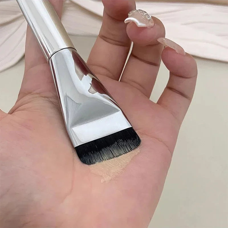 Contour Brush Blending Foundation Cream Makeup Brushes Beauty  Brush Lightweight Face Contour Brush Ultra Thin Foundation Flat