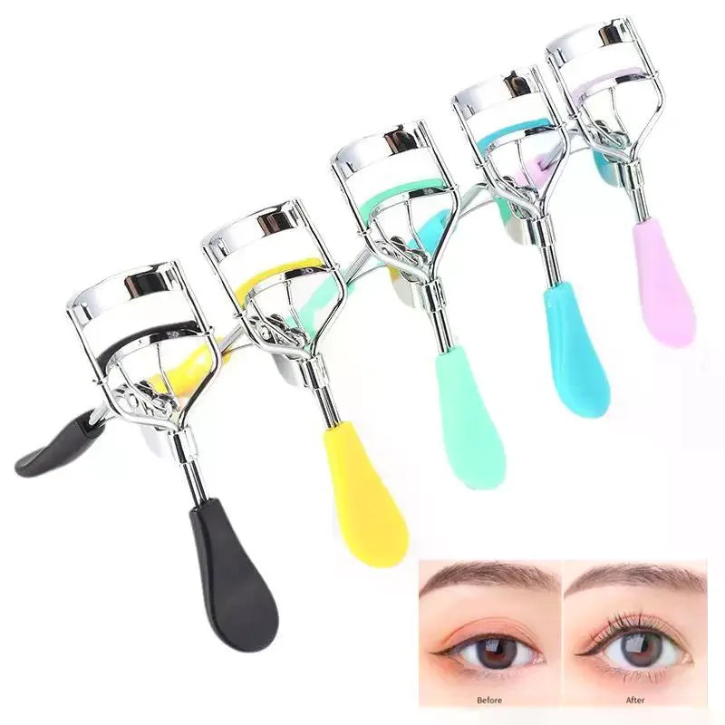 1/5 Pcs Portable Eyelash Curler Carbon Steel Eyelash Curler Lasting Shaping Suitable For Female Eyelash Lifting Eye Eyelash