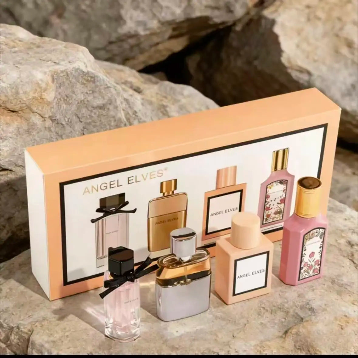 Women's Perfume Gift Box Set 4 In 1, 30ml*4. A Fragrance Set With A Long-Lasting Fragrance At An Affordable Price. A Perfect Birthday Gift For Mothers, Girlfriends, And Besties