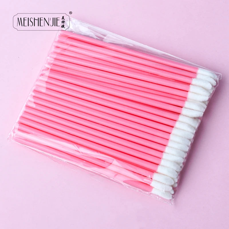 50/1000pcs Lip Brushes Applicators Eyelashes Brush Lipstick Brush Lip Gloss Applicator Wands Makeup Beauty Tool