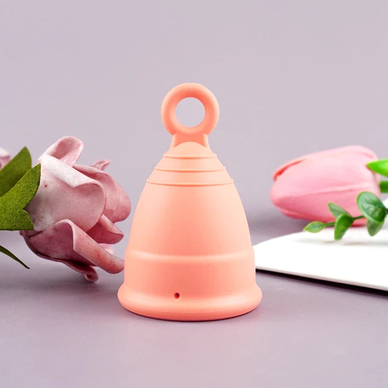 Period Menstrual Bowls For Menstruation Antispill Medical Grade Menstrual Cups Medical Silicone Women's Menstrual Collector