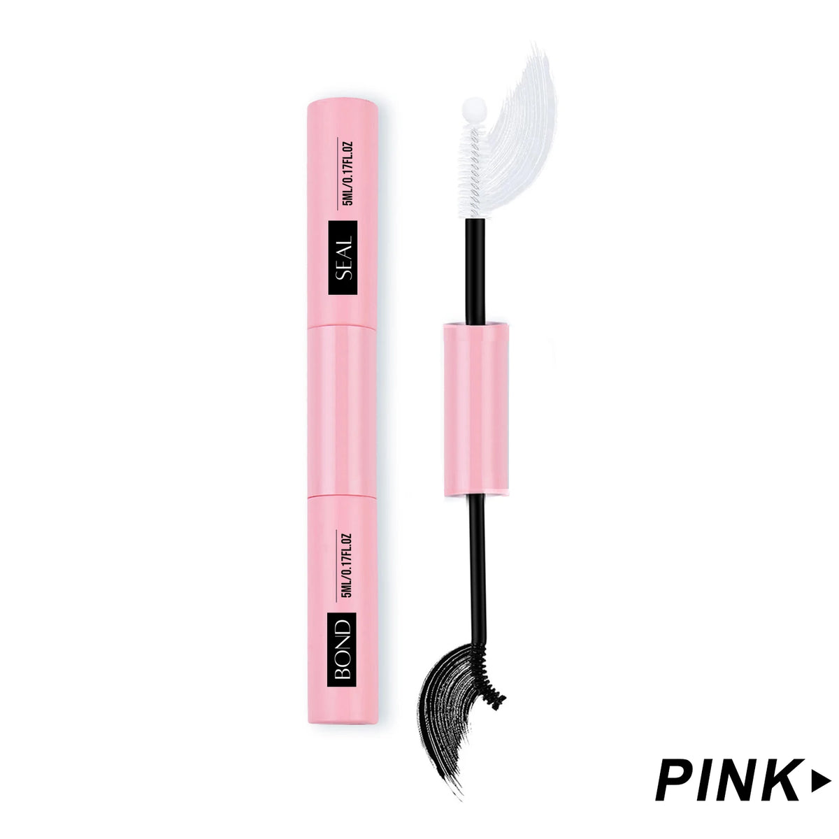 Lash Cluster Glue Bond and Seal Kit with Lash Glue Remover and Tweezers and Lash Brush for Lash Extension Clusters Makeup Tool,